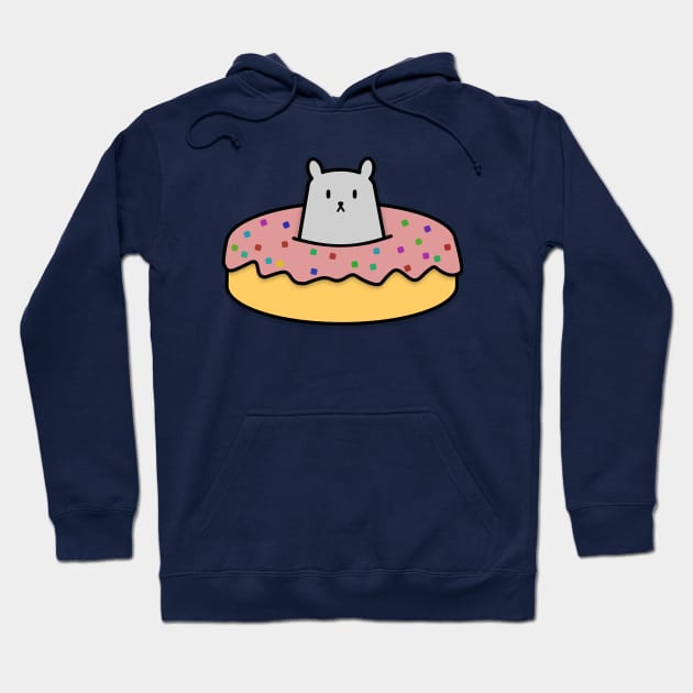 Donut T-Shirt With A Cute Creature Hoodie by happinessinatee